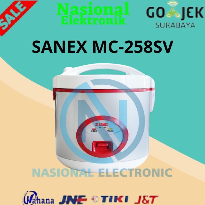 MAGIC COM SANEX MC258SV/MAGIC COM SANEX/RICE COOKER SANEX MC 258/PENANAK NASI 1.8L