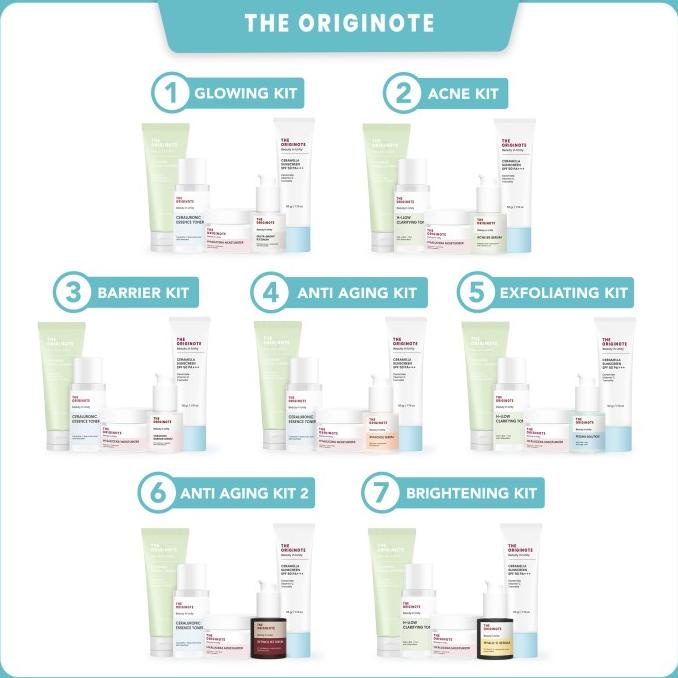 MILIKI SPECIAL BUNDLE 5IN1 THE ORIGINOTE PAKET SKINCARE TERMURAH