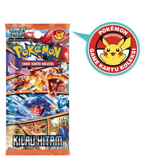 ✅Termurah Kartu Pokemon Indonesia - Kilau Hitam - Booster Box Limited