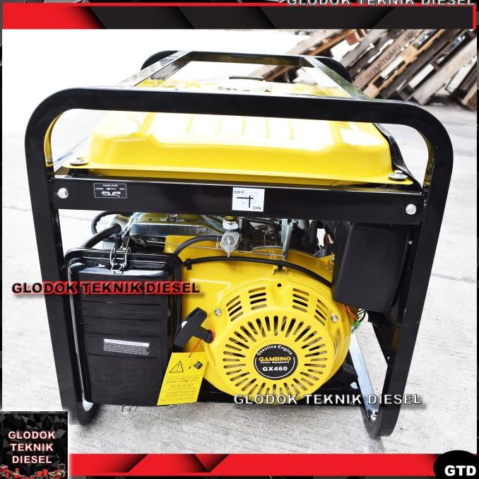 Harga Promo Genset Bensin 8000 W Gasoline Generator Listrik 9000 Watt Original