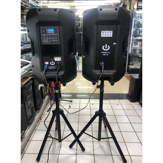 PAKET SPEAKER 15 inch BLUETOOTH CRIMSON STAGE 15