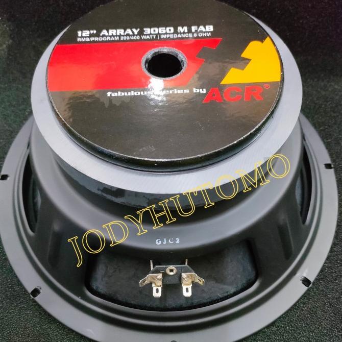 Speaker ACR FABULOUS 12 INCH 3060 Speaker ACR FABULOUS 12" type 3060