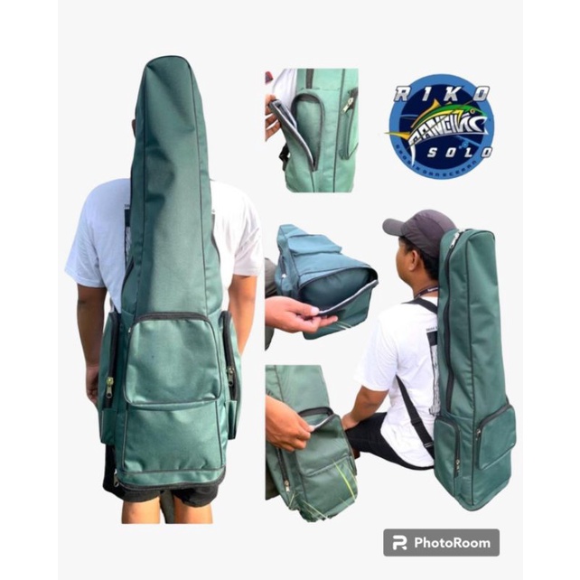 Tas Pancing Bahan Terpal Tebal Tahan Air