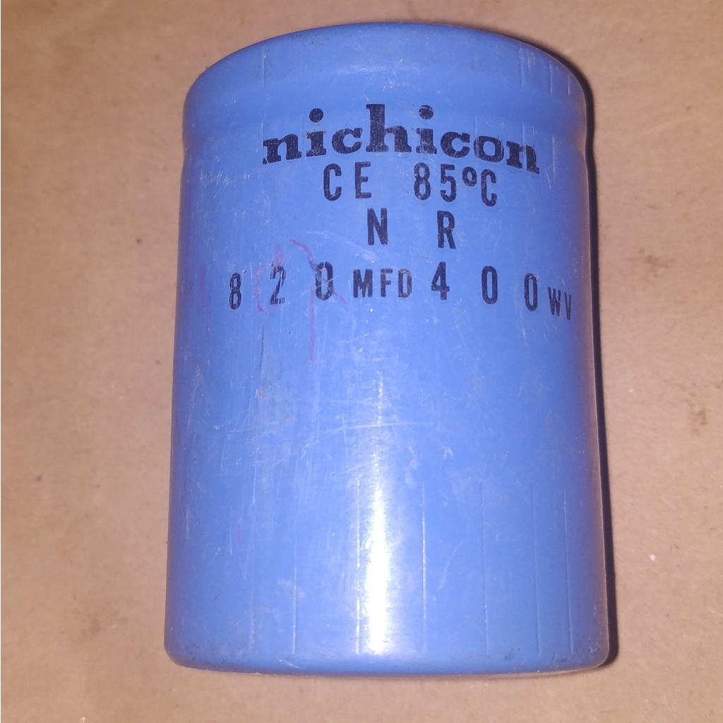 C Elko Elco 820uF 400V 820 uF 400 V 820MFD 400VDC 400WV