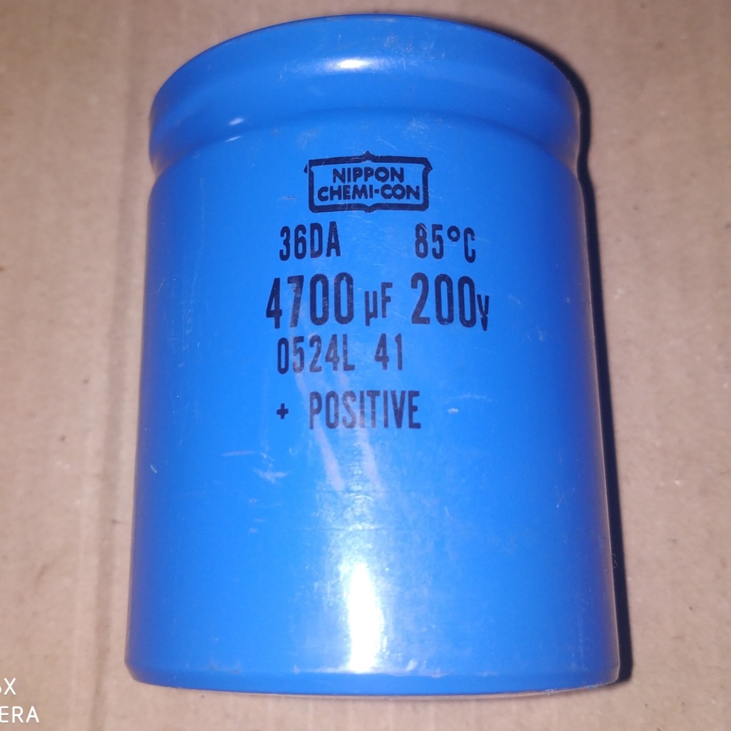C Elco Elko 4700uF 200V 4700 uF 200 V 4700MFD 200VDC 200WV