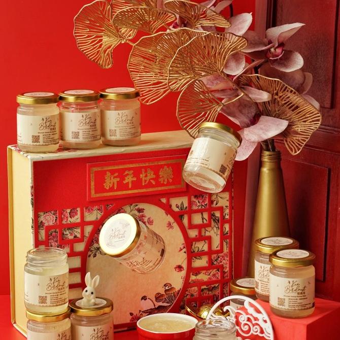 

Imlek Hampers Imlek 2023 Isi 12Jar @100Ml Premium Birdnest Stok Terbatas