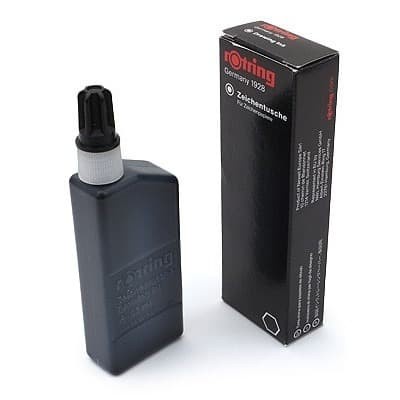 

For Sale Rotring Drawing Ink Black High Quality