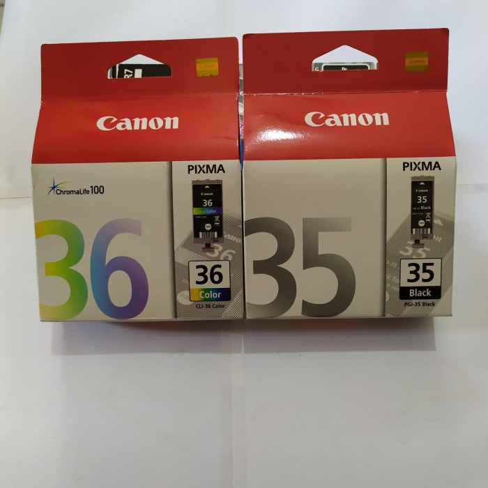 

Termurah Tinta Canon 35 - 36 Black & Colour Harga Khusus