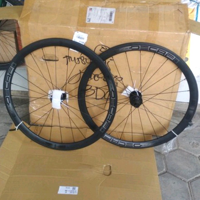 Promo Wheelset 700C Disc Ta 12100 12142 Gravel Roadbike Decaf Cativa