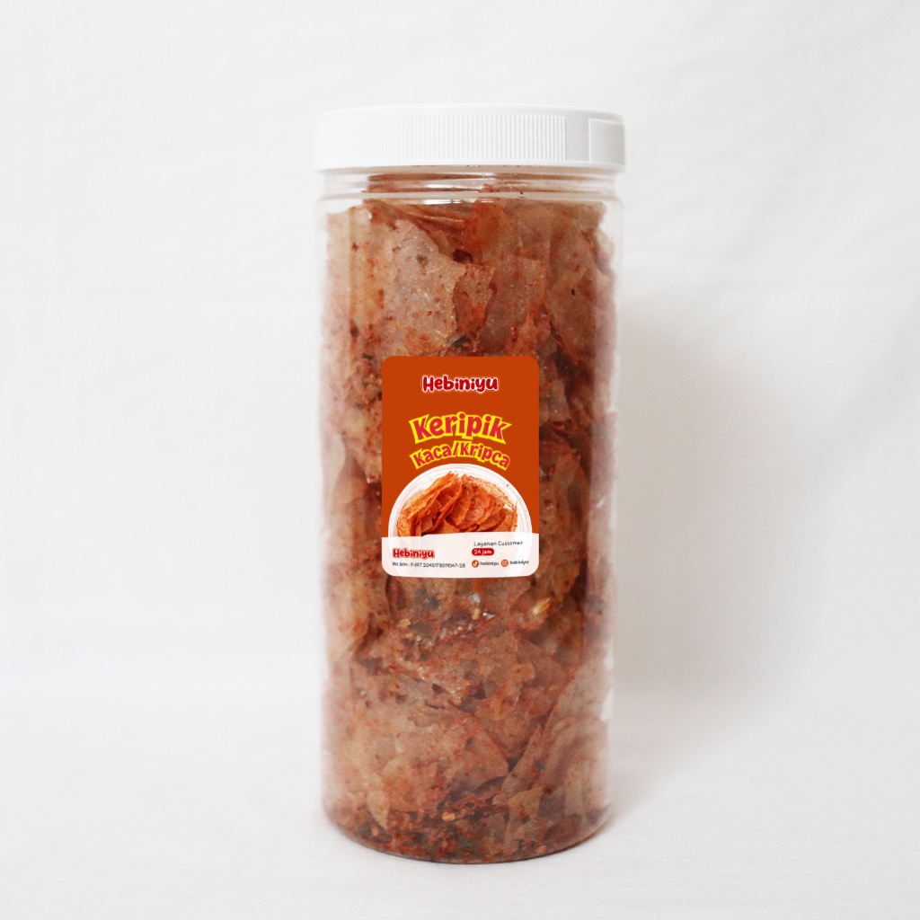 

Keripik Kaca / Kripca Enak Banget 250 Gram - Kemasan Toples