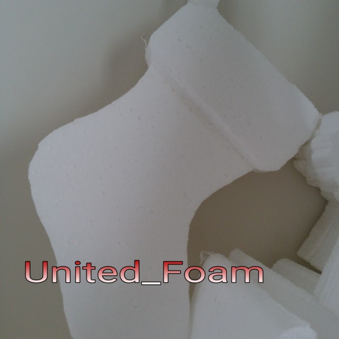 

styrofoam / gabus bentuk sepatu santa hiasan nataluk 21x18x 2 cm Limited Stock