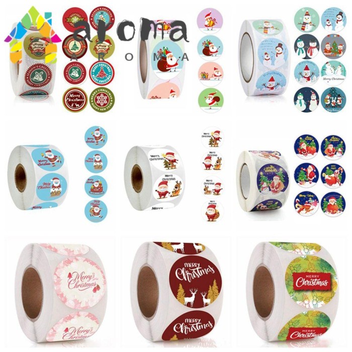 

Aroma Natal Stiker Perekat Diri DIY Tahan Lama Sealing Stiker Natal Limited Stock