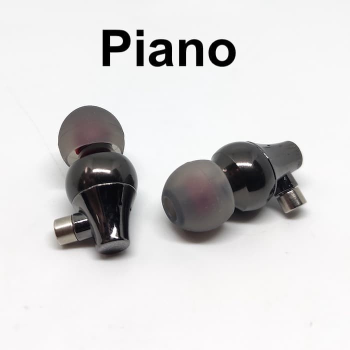 mit Custom Detachable MMCX Pin Earphone Head Driver Tanpa Kabel