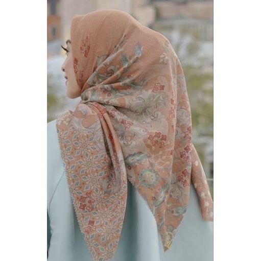 Preloved Buttonscarves Topkapi Pumpkin