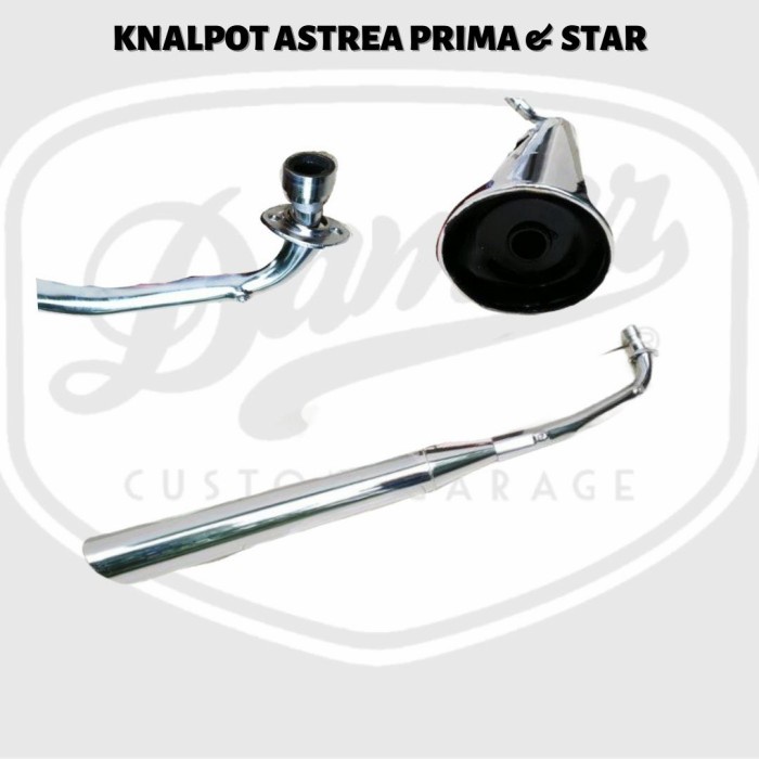 PREMIUM KNALPOT HONDA ASTREA PRIMA ORIGINAL TERBARU