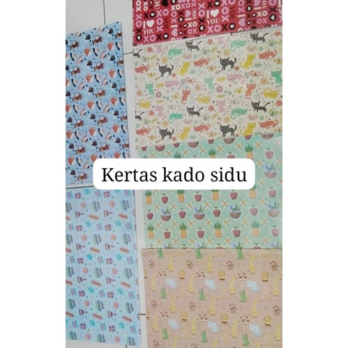 

KERTAS KADO MOTIF SIDU ECER