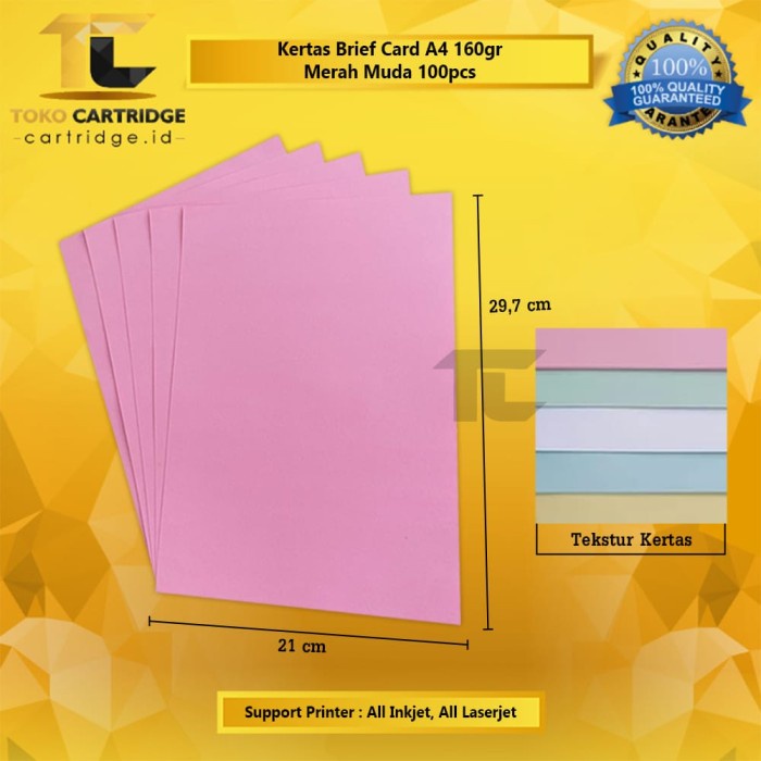 

Kertas Bc Manila Kertas Undangan Brief Card Kertas Gambar A4 160Gram Best Seller