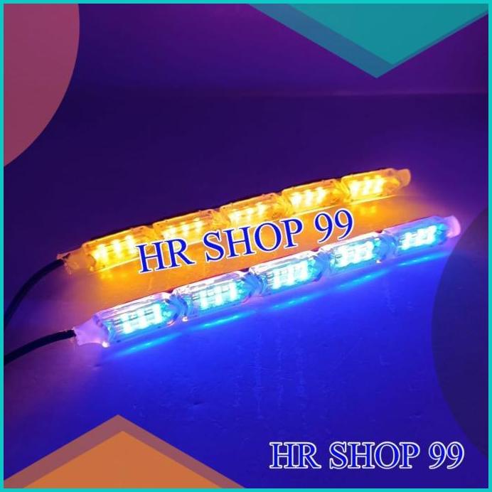 Lampu Led Drl Alis Cristal 2warna Sein Running 15cm Alis Kristal 16nov