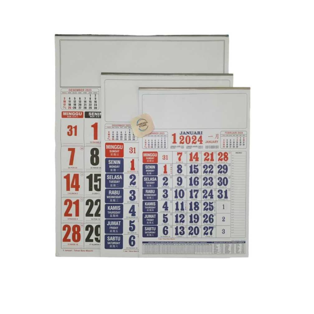

[ZZR] KALENDER KERJA/KALENDER DINDING 2024 SUPER JUMBO FULL COLOR COD