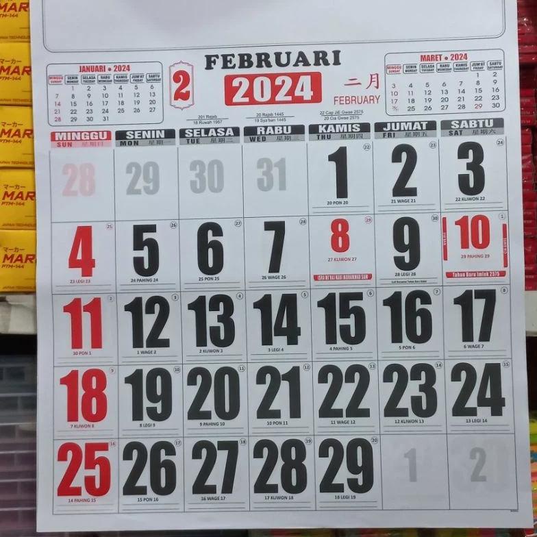 

[ZZR] KALENDER DINDING / KK JUMBO WARNA DAN GAMBAR TAHUN 2024 TERLARIS