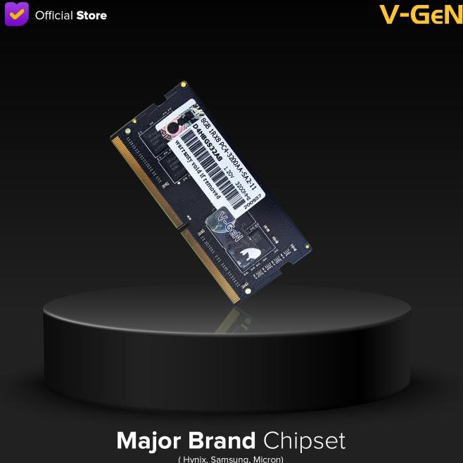 Sodimm Ddr4 8Gb Pc-25600 3200 Mhz Vgen Ram Laptop 8 Gb 3200Mhz V-Gen