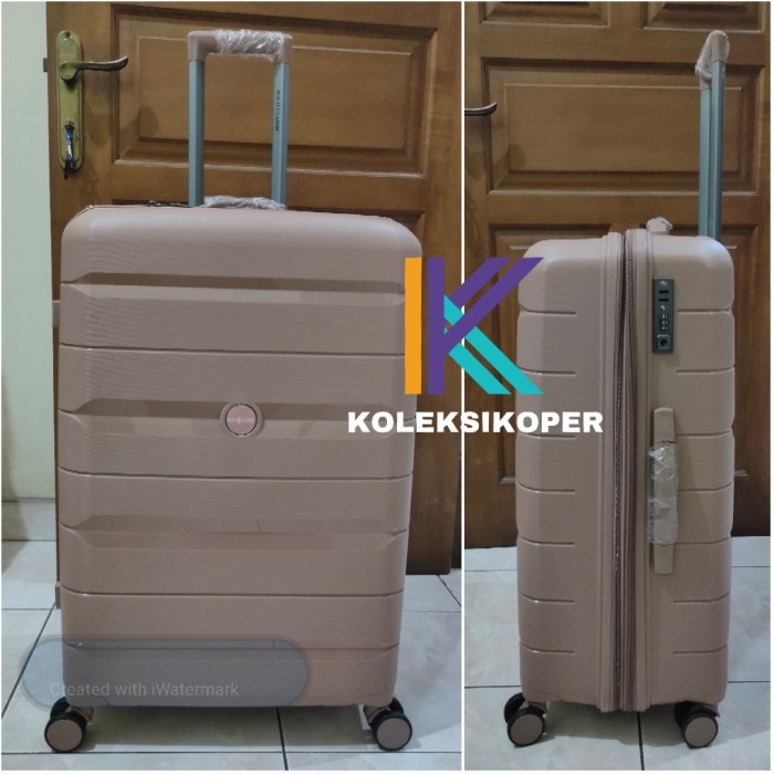 Koper Polo Classic Anti Pecah Tsa Lock Ukuran Paling Besar 28Inch