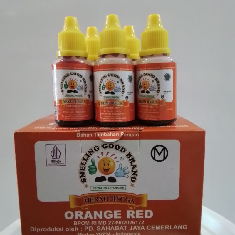 

Smelling Good Brand Merah Jingga (Orange Red) 30ml