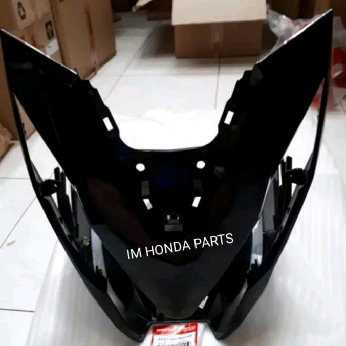 cover body tameng depan beat fi esp 2016-2018 street eco hitam ori
