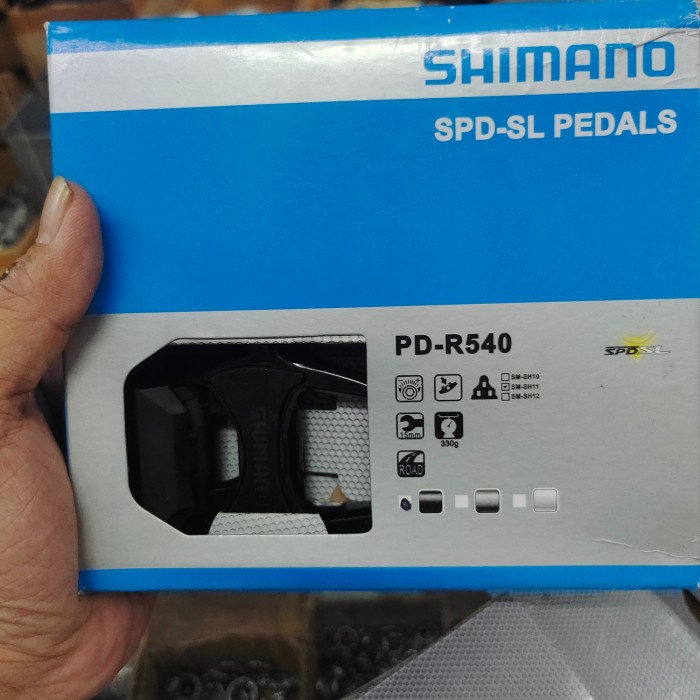 Spd Sl Pedal Pd-R540 - Pedal Cleat Road Bike - Pd R540 Hitam