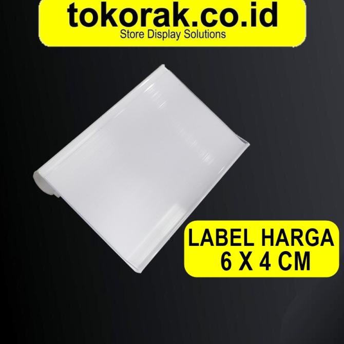 

LABEL HARGA 6 X 4 CM PRICE TAG CANTOLAN RAM CARD DATA STRIP MINIMARKET