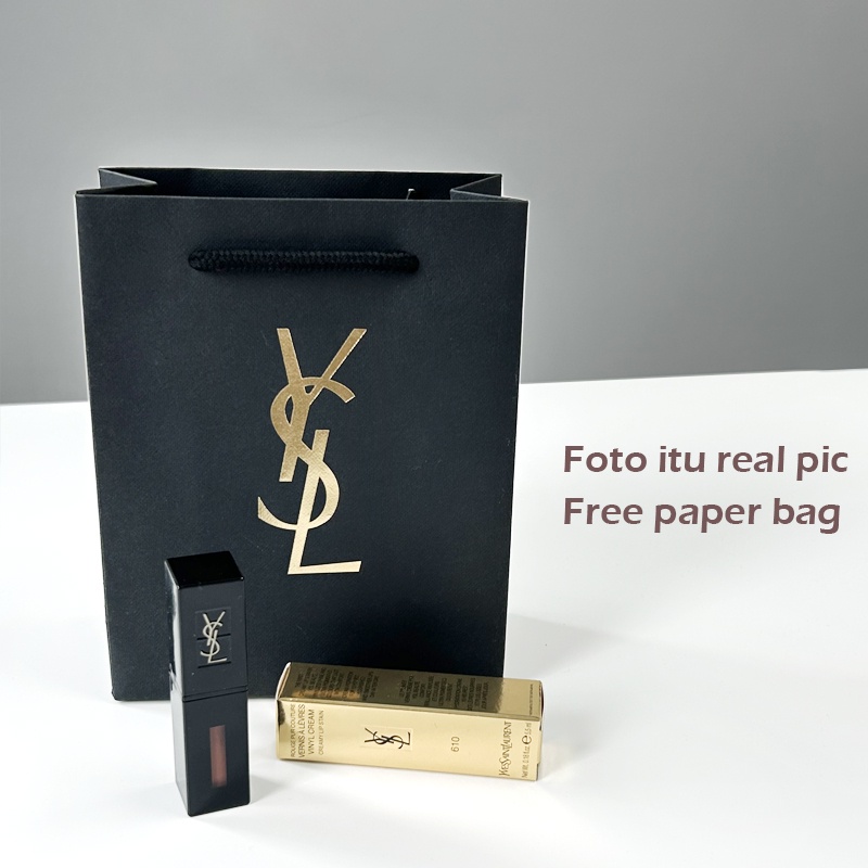 [PREMIUM] BEST PRODUCT Gratis Paper BagYSL lip gloss / Ysl Water Stain / Yves Saint Laurent Rouge