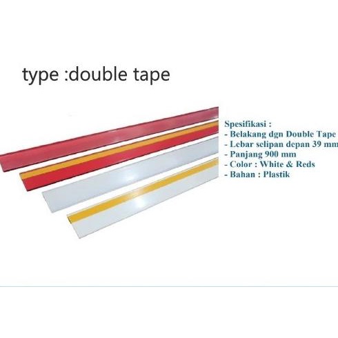 

Price Tag / Price Holder / type double tape/isolasi di belakang