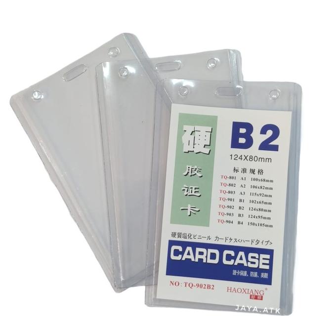 

NAME TAG ID CARD B2 124 X 80 MM PLASTIK TEBAL SEMINAR TANPA PENGENAL