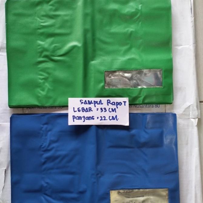 

Sampul raport plastik ukuran lebar 33cm x panjang 22cm