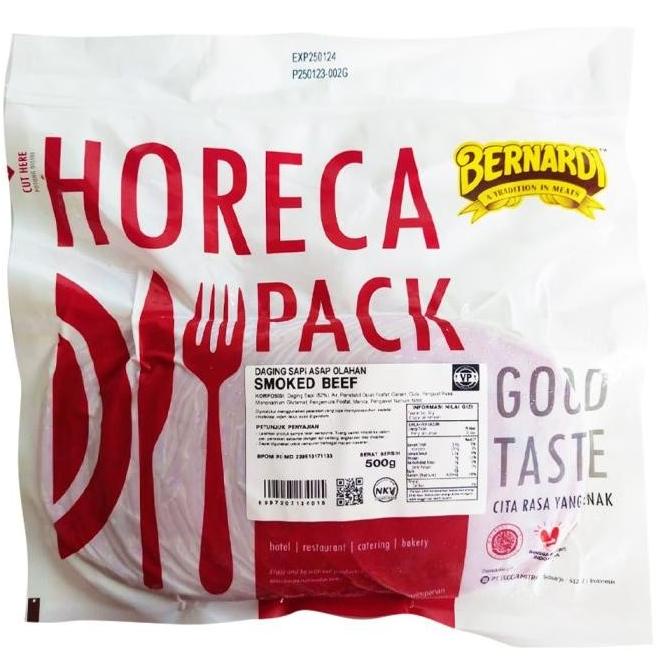 

PROMO BERNARDI HORECA SMOKE BEEF BULAT VP 500 GR ORIGINAL TESSAANDRI