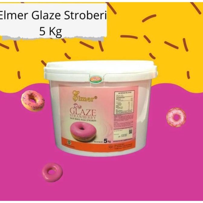 

Baru Elmer Dip Glaze 5kg SEMUA RASA LENGKAP / Dip Glaze Coklat Tiramisu