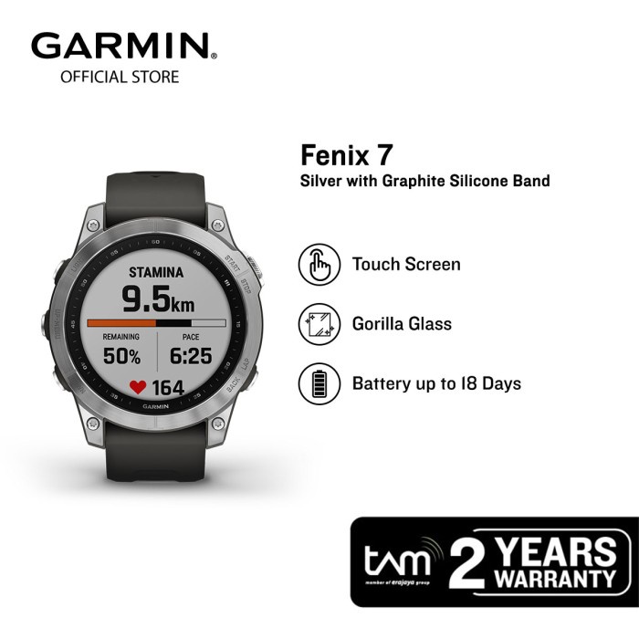 GARMIN FENIX 7 - SILVER