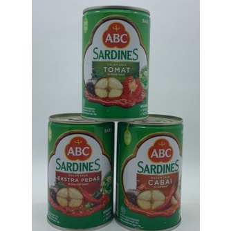 

ABC Sarden Besar [425gram /12 pcs / 1 lusin]