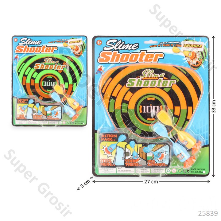 Mainan Anak Game Toys Dart Magnet Slime Shooter
