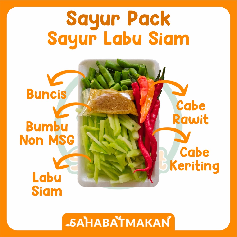 

Paket Sayur Labu Siam - Sayur Pack / Sayur Prep / Sayur Instant Â€” Sahabat Makan Sayur Jogja