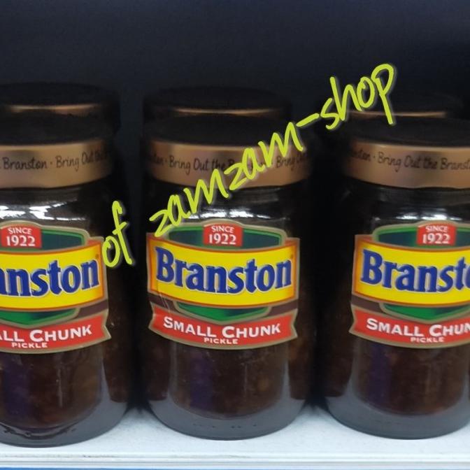 

Baru branston pickle small chunk 360gr relish