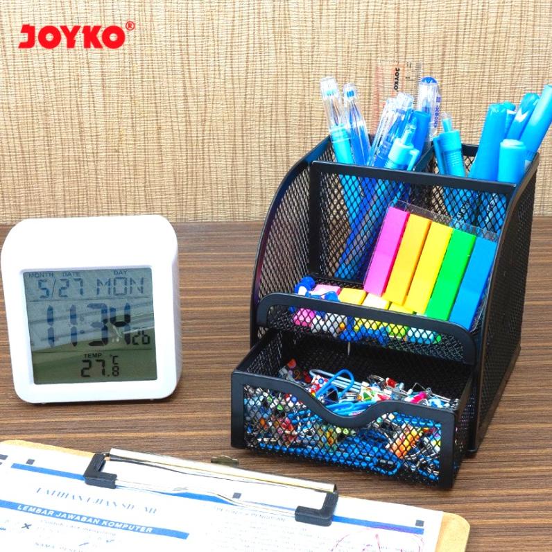 

Sale Desk Set / Pen Holder / Tempat Alat Tulis Jaring Jala Joyko DS-18 Termurah