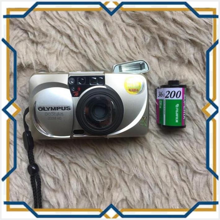 [KRG] KAMERA ANALOG OLYMPUS STYLUS ZOOM 140 LANGKA MJU II POCKET NORMAL