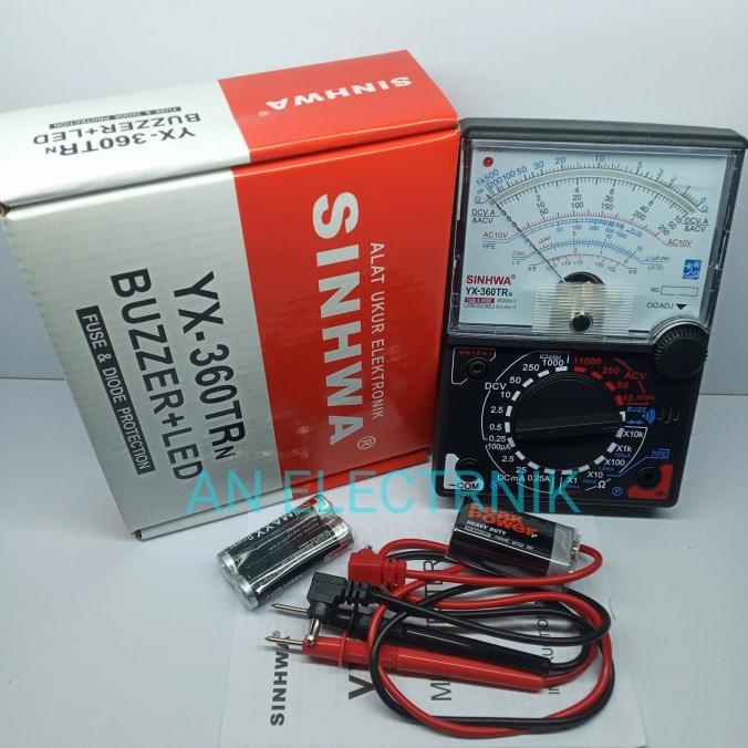 ANALOG MULTITESTER/MULTIMETER/APOMETER SINHWA YX-360TRn