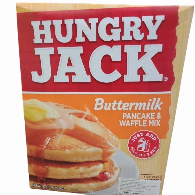 

Laris HUNGRY JACK BUTTER MILK PANCAKE & WAFFLE MIX 907 GR
