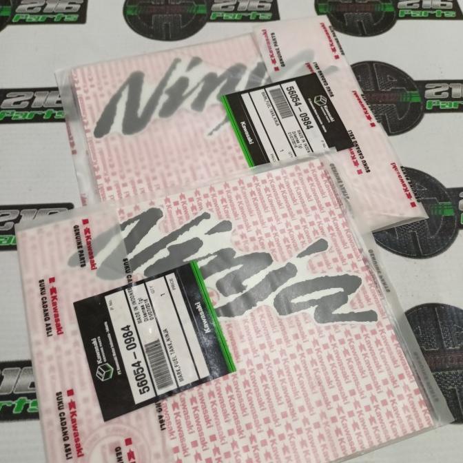 BISA COD Stiker setiker striping Tangki tengki Tanki Ninja RR putih Original