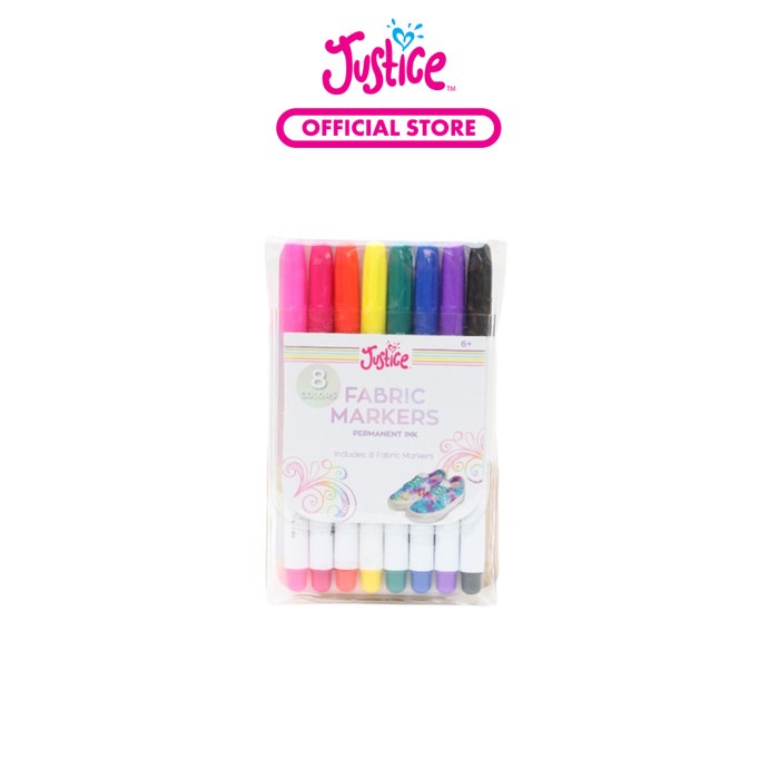 

SALE Justice Fabrice Markers 8 Pack Multi - Alat Tulis Anak Perempuan Termurah