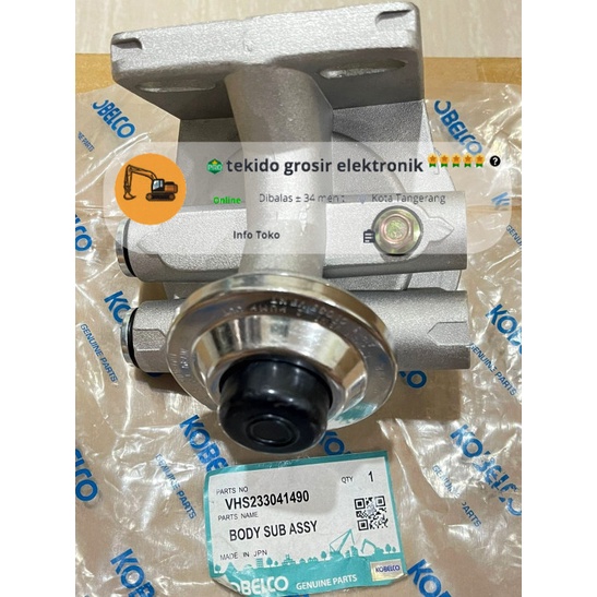 HEAD FUEL FILTER SK200-8 KOBELCO S2330-41440