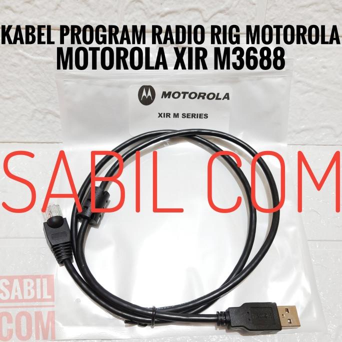 KABEL PROGRAM RADIO RIG MOTOROLA XIR M3688