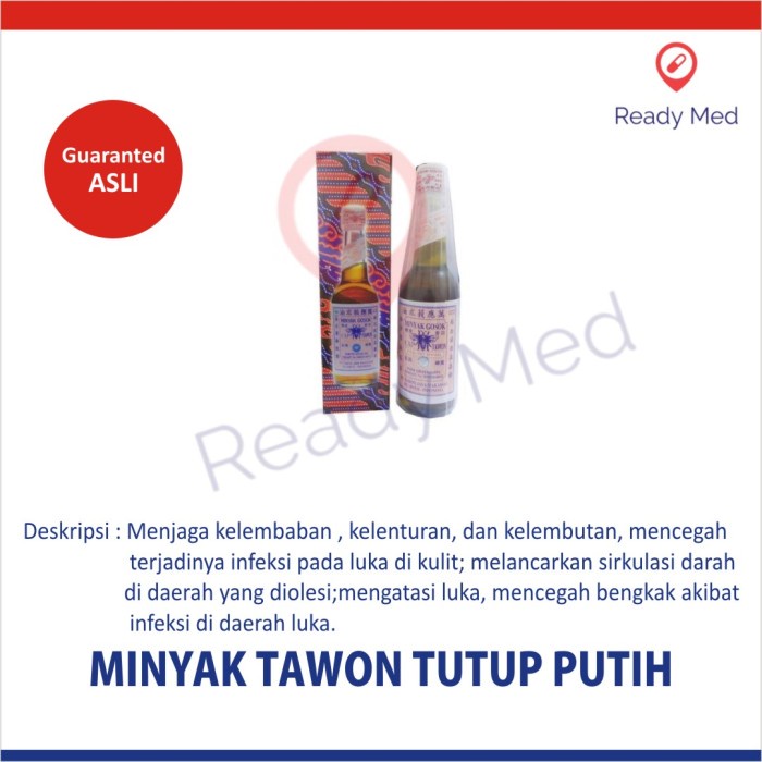 Promo Minyak Tawon Tutup Putih
